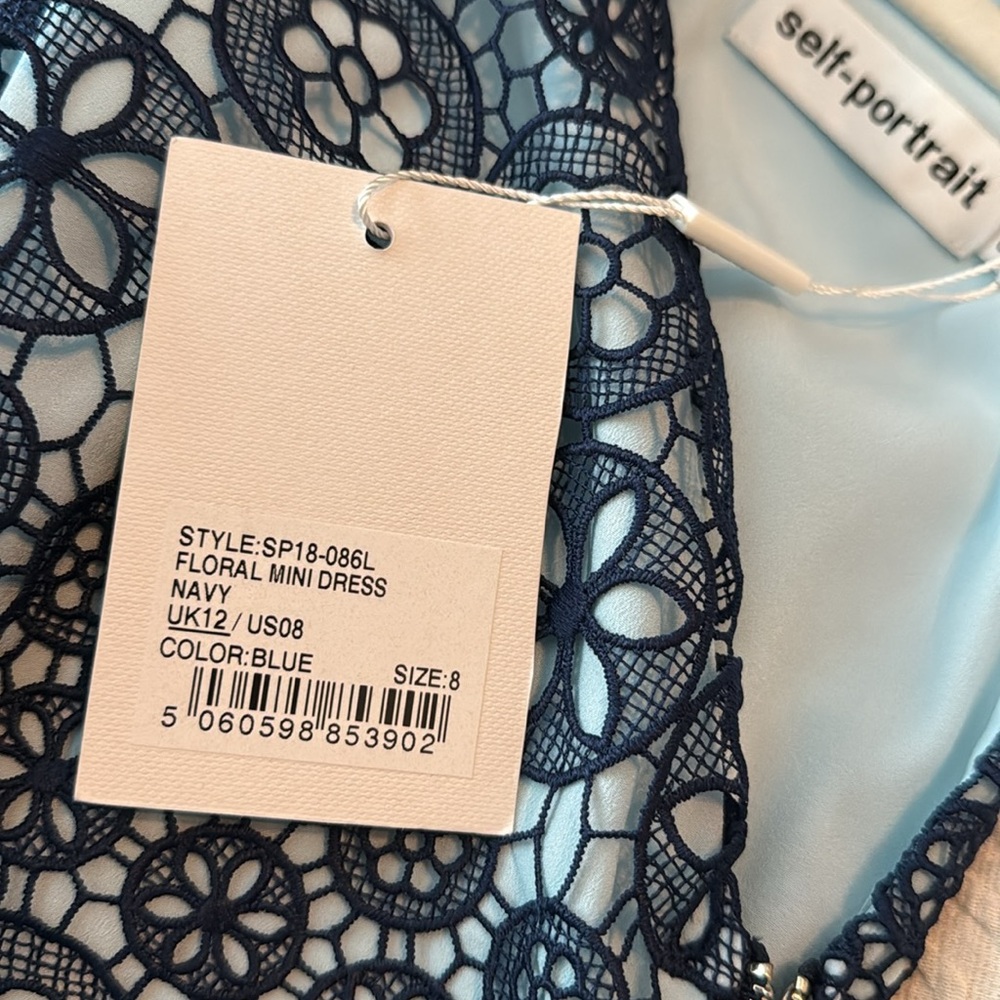 Floral Deep V Mini Dress - Picture 9 of 9